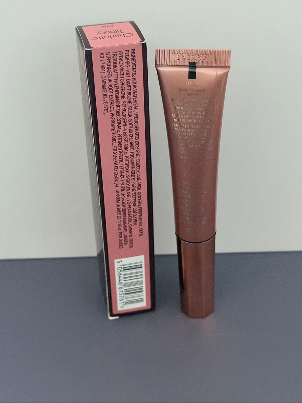 Pink Charlotte Tilbury Disney beauty light wand highlighter blush WAND - Picture 2 of 2